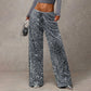 🛍️🔥Last Day Special Price!!👖Women's Elastic Waist Straight-Leg Pants