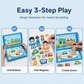 🧩Christmas Pre Sale￡8.99!!☃️ 🧒 Kids Magnetic Quiet Book – Folding puzzle scenes, magnetic & educational – Boosts creativity & learning for boys & girls 👧✨ 2