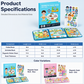 🧩Christmas Pre Sale￡8.99!!☃️ 🧒 Kids Magnetic Quiet Book – Folding puzzle scenes, magnetic & educational – Boosts creativity & learning for boys & girls 👧✨ 2