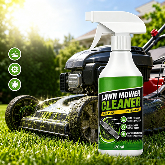 🎁💥LAST DAY SPECIAL PRICE!-￡7.99!!🔥 Fast Acting Lawn Mower Cleaner Spray – Foaming Formula Dissolves Grease & Grass – Ideal for Metal, Plastic & Painted Parts 🌿🛠️