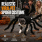 Halloween Pet Spider Costume Scary Plush Dog Cat Transformation Outfit