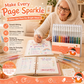 ⏳💥Final 3 hours-￡6.99!!🎨 Quick-Drying Sparkle Pen Set for Cards, Planners and Scrapbooks