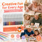 ⏳💥Final 3 hours-￡6.99!!🎨 Quick-Drying Sparkle Pen Set for Cards, Planners and Scrapbooks