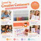 ⏳💥Final 3 hours-￡6.99!!🎨 Quick-Drying Sparkle Pen Set for Cards, Planners and Scrapbooks