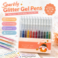 ⏳💥Final 3 hours-￡6.99!!🎨 Quick-Drying Sparkle Pen Set for Cards, Planners and Scrapbooks
