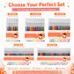 ⏳💥Final 3 hours-￡6.99!!🎨 Quick-Drying Sparkle Pen Set for Cards, Planners and Scrapbooks