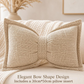 🔥HOT SALE 50% OFF🎁🎀Soft Chenille Bow-Shaped Throw Pillow