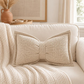 🔥HOT SALE 50% OFF🎁🎀Soft Chenille Bow-Shaped Throw Pillow