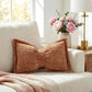 🔥HOT SALE 50% OFF🎁🎀Soft Chenille Bow-Shaped Throw Pillow