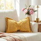 🔥HOT SALE 50% OFF🎁🎀Soft Chenille Bow-Shaped Throw Pillow