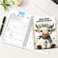 🏆📅Flash Sale⚡50K+ SOLD! Almost Gone-💥🐮 Highland Cow 5-Year Monthly Planner – Long-Term Organisation & Goal Planning in One Place ✨