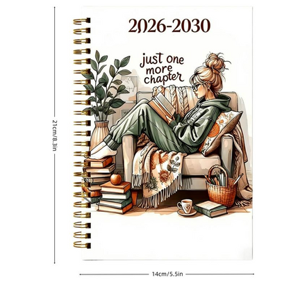 ⏰📅 LAST DAY SALE ONLY￡7.99!! 📚 2026–2030 5-Year Planner | Long-Term Monthly Organizer & Goal Planning Log Book for Work, School & Everyday Life