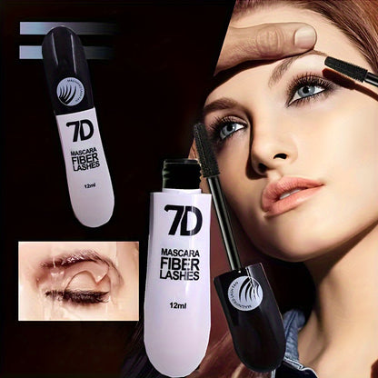 🎉Final 3 hours- BUY 1 GET 1 FREE!!✨ 7D Waterproof Fiber Mascara – Bold Volume, Length & Curl – Smudge-Proof, Clump-Free & Easy to Remove ✨
