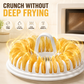 🎁💥LAST DAY SPECIAL PRICE!-￡7.99!!🔥DIY Microwave Potato Chip Maker with Slicer Bowl Set