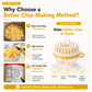 🎁💥LAST DAY SPECIAL PRICE!-￡7.99!!🔥DIY Microwave Potato Chip Maker with Slicer Bowl Set