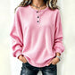 💃2026  Autumn New Arrival 50% OFF💥🔥50% OFF! Womens's Casual Waffle Knit Sweatshirt
