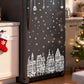 🔥🎁70% OFF!!!-Ready for Christmas! ONLY￡6.99!🎁🎄 Christmas Village Window Sticker Set