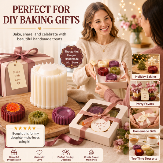 🥳2026 HOT SALE🥳💞50K+ SOLD! 🥮💦 50% OFF! Creative Pastry Mold – fully detachable design cleans in seconds, no trapped dough. Sharp engraved patterns leave professional-looking results. Baking made simple & fun! 🧼✅