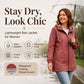 🎁🔥Last day sale 50% OFF🔥💥Women's Outdoor Waterproof Hooded Jacket🌧🧥