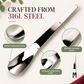 🔥HOT SALE 50% OFF🎁50K+ SOLD! Almost Gone-💥🥄Long-Handle 316L Stainless Steel Dessert Spoon