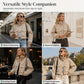 🔥New Hot Selling-60% Off!!🌿Women's Cropped Houndstooth Jacket