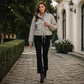 🔥New Hot Selling-60% Off!!🌿Women's Cropped Houndstooth Jacket