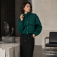 🔥New Hot Selling-60% Off!!🌿Women's Cropped Houndstooth Jacket