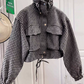 🔥New Hot Selling-60% Off!!🌿Women's Cropped Houndstooth Jacket