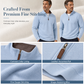 ⏳LAST DAY SALE ONLY￡23.99!🔥✨ Men's Quarter Zip Stand Collar Pullover Cotton Blend Long Sleeve Sweatshirt