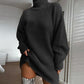 🥳AUTUMN HOT SALE 50% OFF!🥳🍂50K+ SOLD!💥Women's Cozy Turtleneck Knit Sweater Dress