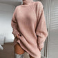 🥳AUTUMN HOT SALE 50% OFF!🥳🍂50K+ SOLD!💥Women's Cozy Turtleneck Knit Sweater Dress