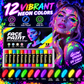 🥳HOT SALE 50% OFF!🥳🍂50K+ SOLD!💥12-Color Face Paint Crayon Set