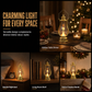 ⏰ Limited Sale 50% OFF!!🔥50K+ SOLD! 🎁Add Warm Glow Instantly! No-Flame Flickering LED Kerosene Lantern