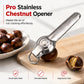 🎁Buy 1 Get 1 Free🔥 50% OFF! 🌰 Stainless Steel Chestnut Cracker – Open Chestnuts Easily with a Handy Lever-Assisted Design ✨