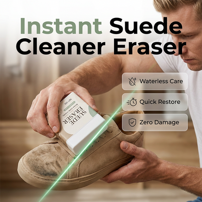 🎁💥LAST DAY SPECIAL PRICE!-￡6.99!!✨Suede Eraser Cleaner – waterless, removes scuffs & dirt from suede, nubuck, shoes & bags. Quick & easy