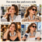 🎁🎄Christmas Sale 60% OFF!💞50K+ SOLD!✨Women's Elegant Magnetic Pearl Scarf Necklace