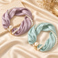 🎁🎄Christmas Sale 60% OFF!💞50K+ SOLD!✨Women's Elegant Magnetic Pearl Scarf Necklace