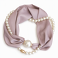 🎁🎄Christmas Sale 60% OFF!💞50K+ SOLD!✨Women's Elegant Magnetic Pearl Scarf Necklace
