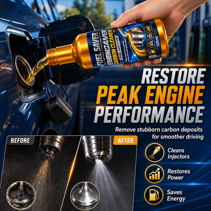 📢📢50% OFF !! ⏰Car System Cleaner Additive – Deep Injector Cleanse, Carbon Deposit Removal & Restore Lost MPG 🔧2