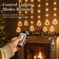🎄 50% OFF! Christmas Curtain Lights – Remote Control & 8 Lighting Modes for Cozy Holiday Windows ✨🎁