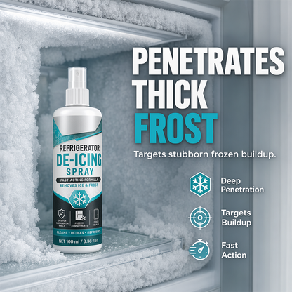 🎁💥LAST DAY SPECIAL PRICE!-￡7.99!!✨Fast-Acting Refrigerator Defrost Spray