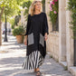 🎁🔥Last day sale 50% OFF🔥✨Women's Striped Patchwork Long Sleeve Maxi Dress