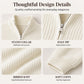 🥳AUTUMN HOT SALE 50% OFF!🥳🍂Women's Stand Collar Half-Zip Knit Sweater