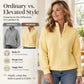 🥳AUTUMN HOT SALE 50% OFF!🥳🍂Women's Stand Collar Half-Zip Knit Sweater