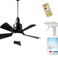 🏆LAST DAY SALE 49% OFF🔥SmartBreez™ 40W LED Ceiling Fan Light – 20.5” Ultra-Quiet with Remote 🎯 | E27 + FREE B22 Adapter 🔌 | For Bedroom 😴, Kitchen 👩‍🍳 & Garage 🛠️ – UK Ready! 🇬🇧