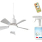 🏆LAST DAY SALE 49% OFF🔥SmartBreez™ 40W LED Ceiling Fan Light – 20.5” Ultra-Quiet with Remote 🎯 | E27 + FREE B22 Adapter 🔌 | For Bedroom 😴, Kitchen 👩‍🍳 & Garage 🛠️ – UK Ready! 🇬🇧